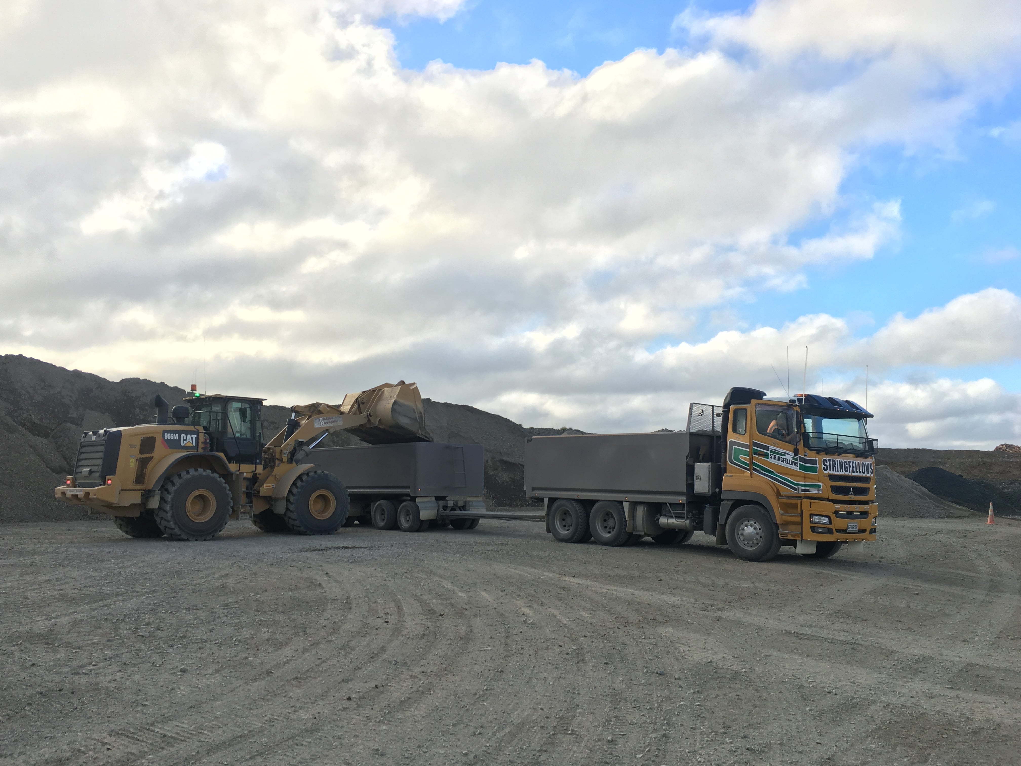 Raukawa Aggregates full speed ahead - Loadrite On Board Weigh Scales ...